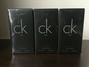 ★ 新品 ★ カルバンクライン CK-be 100ml ×３本セット ★ 特価！ ★送料０！