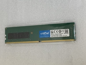 CRUCIAL DDR4 PC4-2666V 16GB 1枚 DDR4 デスクトップ用メモリ 288ピン ECC無し PC4-21300 ddr4 16GB DDR4 DESKTOP RAM