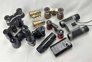 Nikon、konica、FUJI、TOPCONへ他小型 双眼鏡等中古品です。