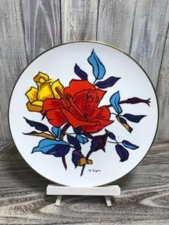 【ノリタケ】飾り皿　プレート　素敵なバラ柄✨　gkysly612