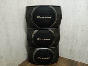 Pioneer　パイオニア　CS-X080 スピーカー　まとめ　3点　業務用　カラオケ　KARAOKE SPEAKER 音出し確認済み　現状品