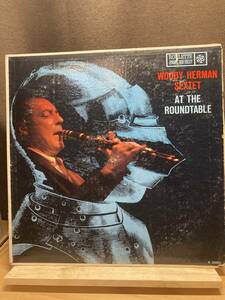 5点送料無料 LP★USオリジナル盤深溝MONO WOODY HERMAN / AT THE ROUNDTABLE ウディ・ハーマン R-25067