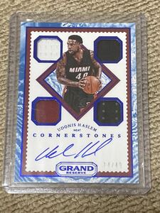 Panini NBA 2016-17 UDONIS HASLEM 直書きサインカード　49シリ