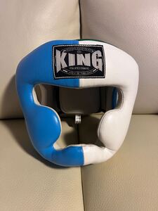 極美品 TOP KING トップキング キッズ M ヘッドギア キック ムエタイ