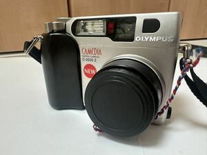 OLYMPUS オリンパス 通電未確認 CAMEDIA C-2020 Z ZOOM コンパクト デジタル カメディア デジカメ カメラ 電池式　メモリカード付き
