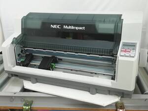 NEC MultiImpact 700XEN PR-D700XEN ドット インパクト プリンター インクリボン欠品 即日発送 一週間返品保証【H24091130】