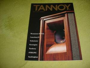 即決！2003年12月　ＴＡＮＮＯＹ　スピーカーのカタログ