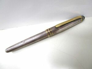 5468RNZ◎MONTBLANC モンブラン MEISTERSTUCK マイスターシュテュック 万年筆 ペン先18K 4810◎中古