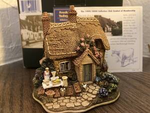 送料無料 英国製 ☆ LILLIPUT LANE リリパット レーン ☆ FRESH TODAY Symbol of Membership 1999/2000 ☆ ミニチュアハウス 希少