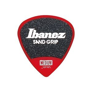 ★Ibanez PA16MSG-RD 0.8mm ショート ティアドロップ ポリアセタール サンドグリップ ギター ピック 10枚セット★新品/メール便