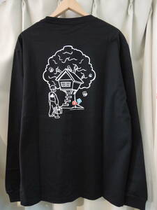 X-LARGE エクストララージ XLARGE TREE HOUSE L/S POCKET TEE ロンT 黒 L 人気商品 送料￥210～ 