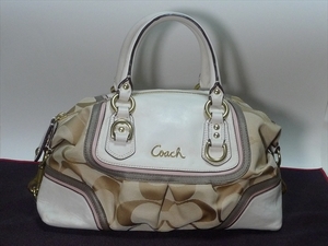 COACH/コーチ■本革「ハンドバッグ」■美品