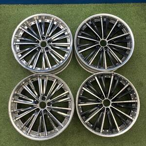 【0275】20インチ Weds Kranze　MAGISS　20×8.5 +31 / 20×9.5 +30　PCD114.3　5穴　ハブ径73　アルミホイール4本