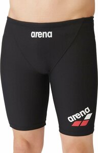 1565788-ARENA/ジュニア ボーイズ 競泳トレーニング水着 スイムスパッツ ハーフレッグ 練習用/R140