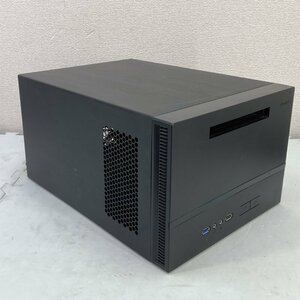 中古PCケース 450W電源ユニット付(DELTA) ★ ANTEC AGI600BI Mini-ITX キューブ型 通電のみ確認 #2987-K