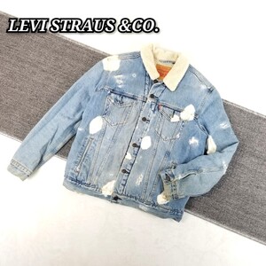 ☆良品☆　LEVI STRAUS & CO. リーバイストラウス　デニムジャケット　Gジャン　Lサイズ