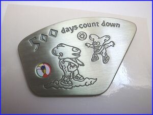 0217♪日韓・サッカーワールドカップ・ピンバッジ・未使用・500days count down♪