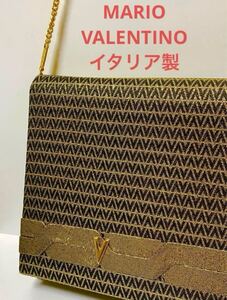 MARIO VALENTINO イタリア製　クラッチバッグ ハンドバッグ　美品