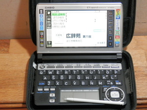 動作確認済み EX-word XD-A8500 CASIO タッチペン ソフトカバー 中古 電子辞書 カシオ エクスワード