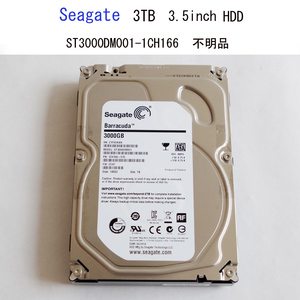 ★不明品 シーゲート 3TB 3000GB 3.5インチ デスクトップ用 HDD ST3000DM001-1CH166 Seagate #4720