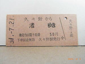 国鉄　高山本線　久々野から渚ゆき　昭和51年７月21日　★送料無料★