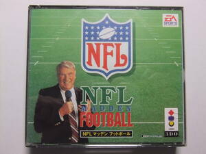 ☆☆V-9567★ 3DO NFLマッデンフットボール ★ゲームソフト☆☆