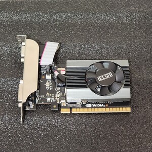 ELSA GEFORCE GT730 1GB DDR3 補助電源不要 動作確認済み PCパーツ グラフィックカード PCIExpress