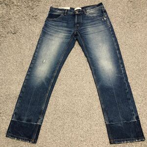 PREMIUM MOOD DENIM SUPERIOR P.M.D.S プレミアムムードデニムスーペリア 加工デニム サイズ32 イタリア製 美品 正規品