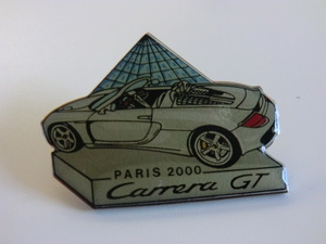 ポルシェ カレラ GT ピンバッジ ピンズ 2000 パリ