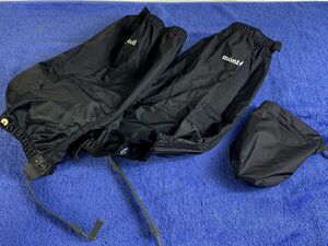 ◆HP23 モンベル ライトスパッツ ロング GORE-TEX　黒　収納袋付き　防寒対策　アウトドア　mont-bell◆T