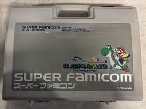 ★任天堂★SUPER FAMICOM★スーパーマリオワールド★本体★ソフト箱付きまとめて★ジャンク品として★