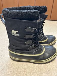 SOREL ソレル スノーブーツ ブラック　28cm ジャンク品