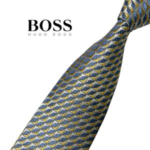 HUGO BOSS ネクタイ パターン柄 ヒューゴボス USED 中古 m1841