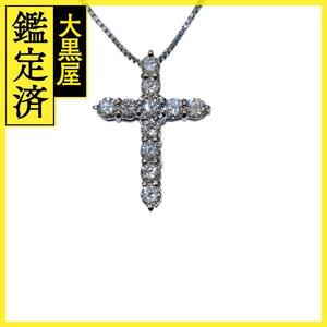 JEWELRY　ジュエリー　ネックレス　PT850　ダイアモンド　D0.50　33.5g　2143200556941【208】