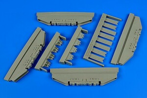 エアロボーナス 320069 1/32 F-14ボムキャット用 BRU-32爆弾ラック(汎用)