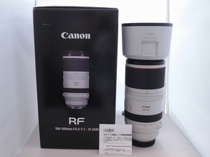 キヤノン Canon RFマウント レンズ フルサイズ RF100-500mm F4.5-7.1 L IS USM