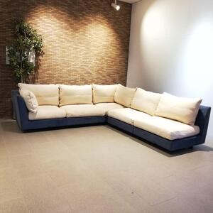  ◇arflex　A SOFA MEDIUM　|　アームカウチソファ　ファブリック　/　リビング　インテリア　モダン　家具　アルフレックス