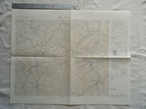 【古地図 昭和40年代】『田口』五万分一地形図NI-53-2-6(豊橋6号) 【愛知静岡 飯田線 稲目隧道バス専用道路 添沢鉱泉 鳳来湖宇連ダム乳岩峡