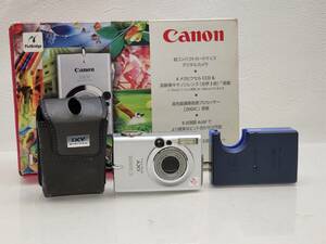 R60612　Canon キャノン　IXY DIGITAL 400　PC1038　コンパクトデジタルカメラ　元箱・説明書付き 