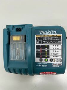 makita マキタ 急速 充電器 DC18RA T 7.2-18V用 電動工具 大工道具 DIY 中古品 通電確認済み 動作未確認 ジャンク品