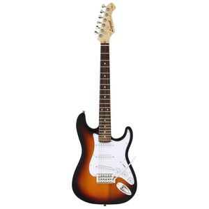 ★Legend LST-MINI/3TS 3 Tone Sunburst ショートスケール ミニ・エレキギター ケース付★新品