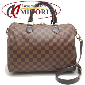 LOUIS VUITTON ルイヴィトン ダミエ スピーディバンドリエール30 N40590 ハンドバッグ エベヌ/252282【中古】