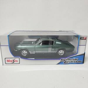 ◆◇即決 新品 1/18　マイスト Maisto　フォード マスタング GTA ファストバック 1967 　 Ford Mustang GTA FastBack 　ミニカー　◇◆