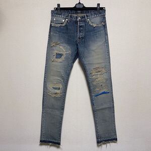 10ss UNDERCOVER アンダーカバー ZOZO 限定 68 DENIM PANTS 68デニム サイズ2 E9501 undercoverism 85