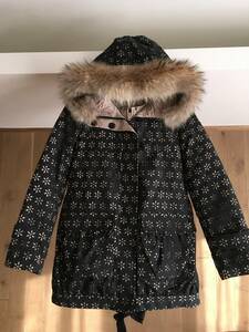 即決 美品 RED VALENTINO レッドヴァレンティノ　ファーライナー付き　コート３８ TM