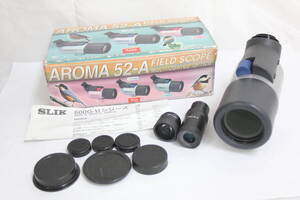 【返品保証】 【元箱付き】ビクセン Vixen AROMA 52-A Field Scope Multi-Coated Optics A 40 Zoom AL 25 フィールドスコープ v7893