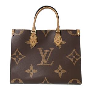 【ICチップ】LOUIS VUITTON ルイヴィトン ヴィトン オンザゴーMM M45321 ハンドバッグ モノグラム ジャイアント リバース バッグ