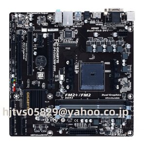 Gigabyte F2A78M-D3H マザーボード AMD A78 Socket FM2+ DDR3 Micro ATX メモリ最64G対応 保証あり　