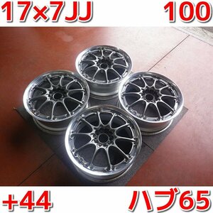 RAYS（レイズ）VOLK RACING（ボルクレーシング）GT-N♪17×7JJ・100・5H・+44・ハブ65♪プリウス・86・BRZ・インプレッサに♪R505W112