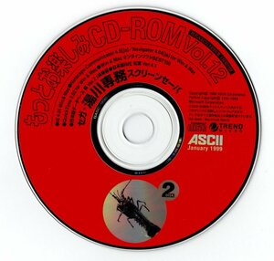 月刊アスキー1999年1月号付録 もっとお楽しみCD-ROM Vol.12 （中古品）